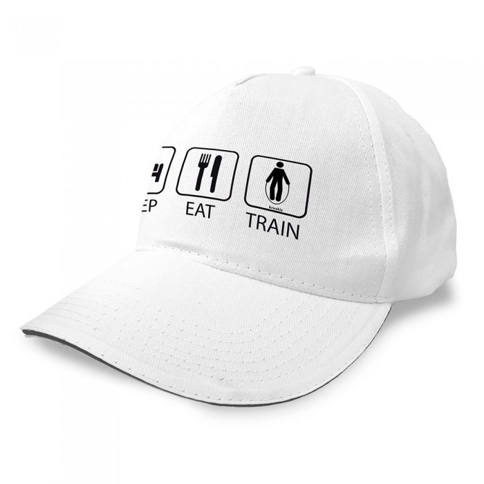 [해외]KRUSKIS Sleep Eat And Train 모자 7139810560 White