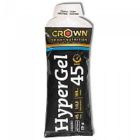 [해외]CROWN SPORT NUTRITION 뉴트럴 에너지 젤 Hyper 45 75g 14139775841 Black / White