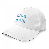 [해외]KRUSKIS 캡 Live For Dive 10139810088 White