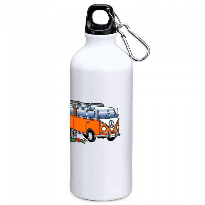 [해외]KRUSKIS Hippie Van Climbing 800ml 알루미늄 병 4139809885 White