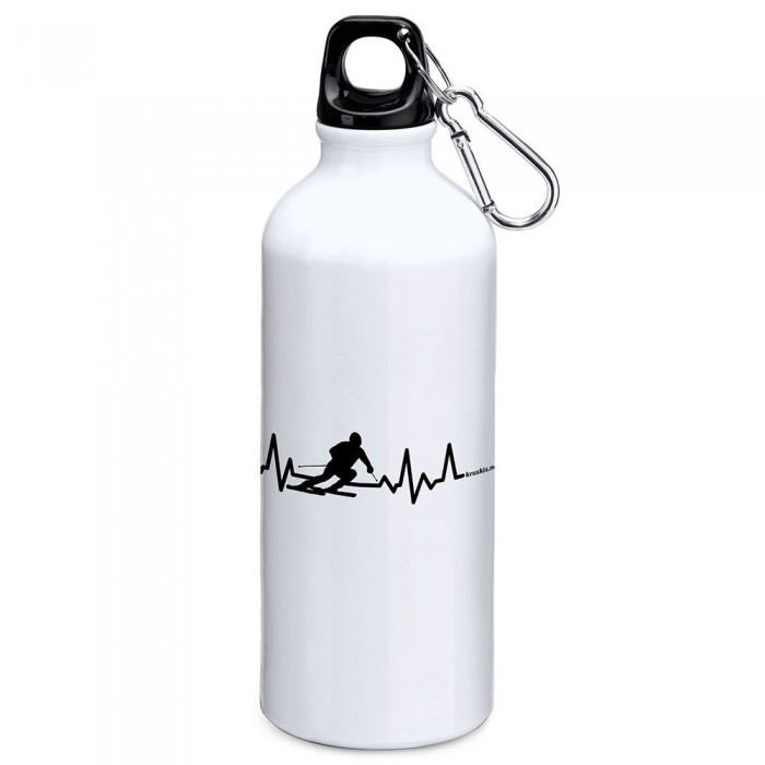 [해외]KRUSKIS Skiing Heartbeat 800ml 병 4139810505 White