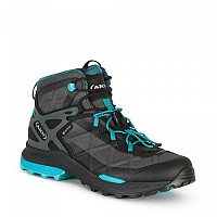 [해외]AKU Rocket Mid DFS Goretex Hiking Boots 4139562135 Black / Turquoise
