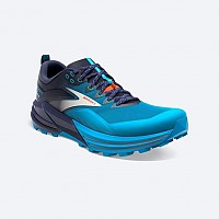 [해외]브룩스 Cascadia 16 Trail Running Shoes 4139649901 Peacoat / Atomic Blue / Rooibos