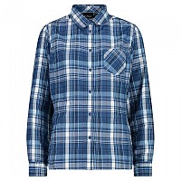 [해외]CMP 33S5626 Long Sleeve Shirt 4139761150 Dusty Blue / B.Co / Blue