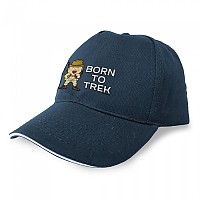 [해외]KRUSKIS 캡 Born To Trek 4139809399 Marine Blue