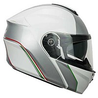 [해외]CGM 508I Berlino Italia Modular Helmet 9139246914 White / Green / Red