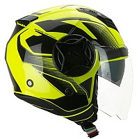 [해외]CGM 169G Illi Sport Open Face Helmet 9139489700 Yellow / Black