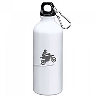 [해외]KRUSKIS Shadow Motocross 800ml Aluminium Bottle 9139810401 White