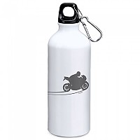 [해외]KRUSKIS Shadow Motorbike 800ml Aluminium Bottle 9139810405 White