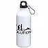 [해외]KRUSKIS 알루미늄 병 Natacion Evolution Swim 800ml 12139810177 White