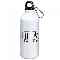 [해외]KRUSKIS Sleep Eat And Run 800ml 알루미늄 병 12139810533 White