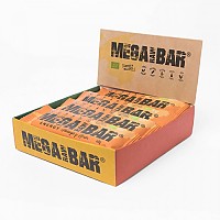 [해외]MEGARAWBAR Energy Bars Box 12 Units Orange 3139806256 Orange / Yellow