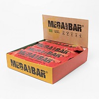 [해외]MEGARAWBAR Energy Bars Box 12 Units Strawberries 3139806257 Red