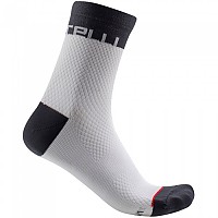 [해외]카스텔리 Velocissima Socks 1139327412 White / Dark Grey