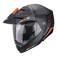 [해외]SCORPION ADX-2 Camino 모듈형 헬멧 9139814650 Matt Black / Silver / Orange