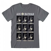 [해외]HEROES Official Dc Comics Batman Emotions Of Batman 반팔 티셔츠 139788594 Charcoal