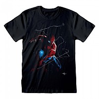 [해외]HEROES Official Marvel Comics Spider-Man Spidey Art 반팔 티셔츠 139788765 Black