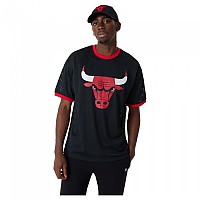 [해외]뉴에라 60357112 NBA 팀 로고 Mesh Chicago Bulls 반팔 티셔츠 139483146 Black