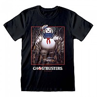 [해외]HEROES Official Ghostbusters Stay Puft Square 반팔 티셔츠 139788647 Black