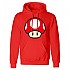 [해외]HEROES Official Nintendo Super Mario 파워 Up Mushroom 후드티 139788854 Red