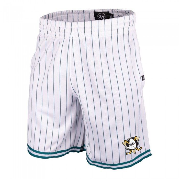 [해외]47 NHL Anaheim Ducks Pinstriped Grafton 운동복 반바지 139699748 White Wash