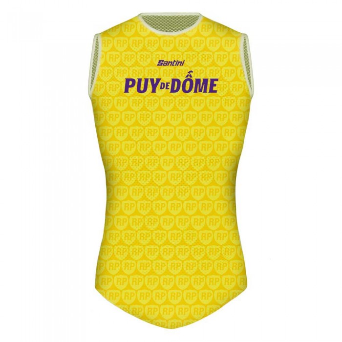 [해외]산티니 Tour De France Official Puy De Dome 민소매 베이스 레이어 3139699269 Print