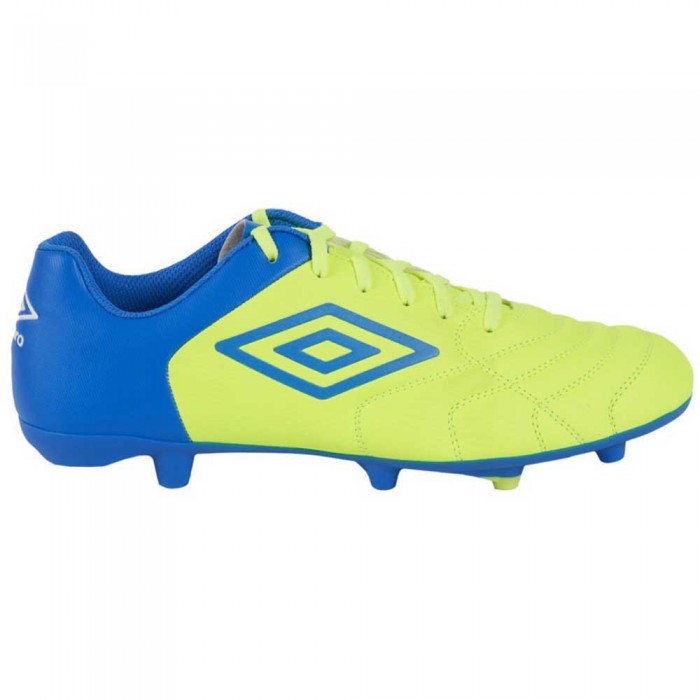 [해외]엄브로 Classico XI FG 축구화 3139594044 Safety Yellow / Regal Blue / White