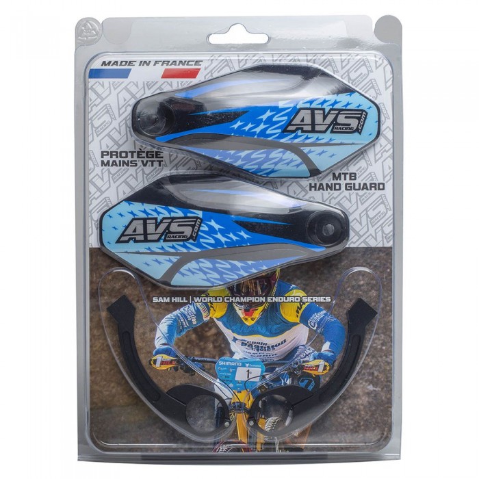 [해외]AVS RACING 핸드가드 9139835896 Black / Blue