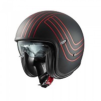 [해외]프리미어  헬멧 오픈 페이스 헬멧 23 Vintage EX BM 22.06 9139739011 Black / Red
