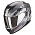[해외]SCORPION EXO-520 Evo 에어 Cover 풀페이스 헬멧 9139815184 Matt Silver / Red