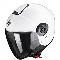 [해외]SCORPION EXO-City II Solid 오픈 페이스 헬멧 9139815350 White