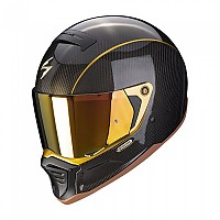 [해외]SCORPION 컨버터블 헬멧 EXO-HX1 Carbon Se 9139815416 Black / Golden