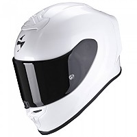 [해외]SCORPION EXO-R1 Evo 에어 Solid 풀페이스 헬멧 9139815476 Pearl White