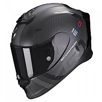 [해외]SCORPION 풀페이스 헬멧 EXO-R1 Evo Carbon 에어 Mg 9139815498 Matt Black / Dark Silver