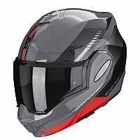 [해외]SCORPION EXO-테크 Evo Genre 모듈형 헬멧 9139815587 Grey / Black / Red