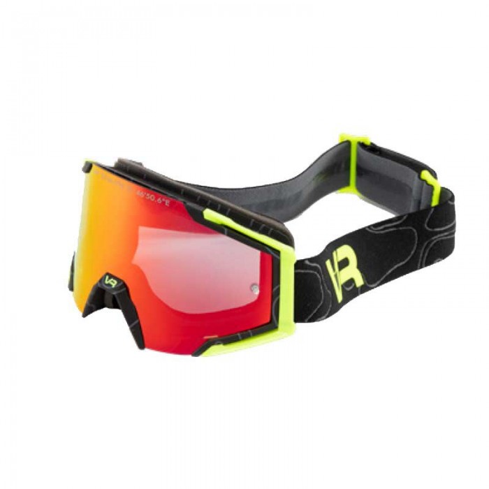 [해외]VR EQUIPMENT EQUGOVI00104 오프로드 고글 9139839720 Black / Fluo Yellow