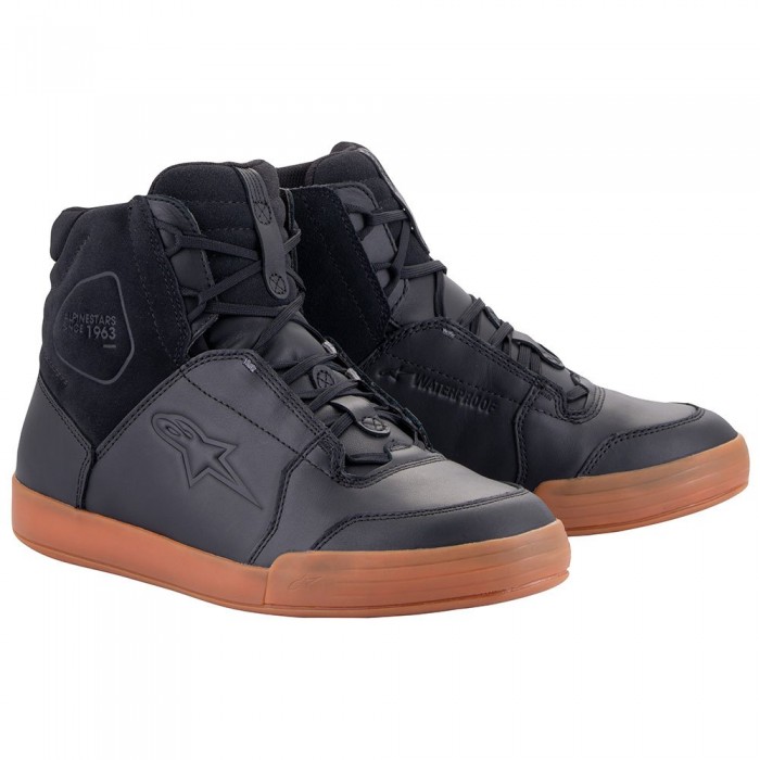 [해외]알파인스타 Chrome WP 오토바이 신발 9139305912 Black / Black / Gum