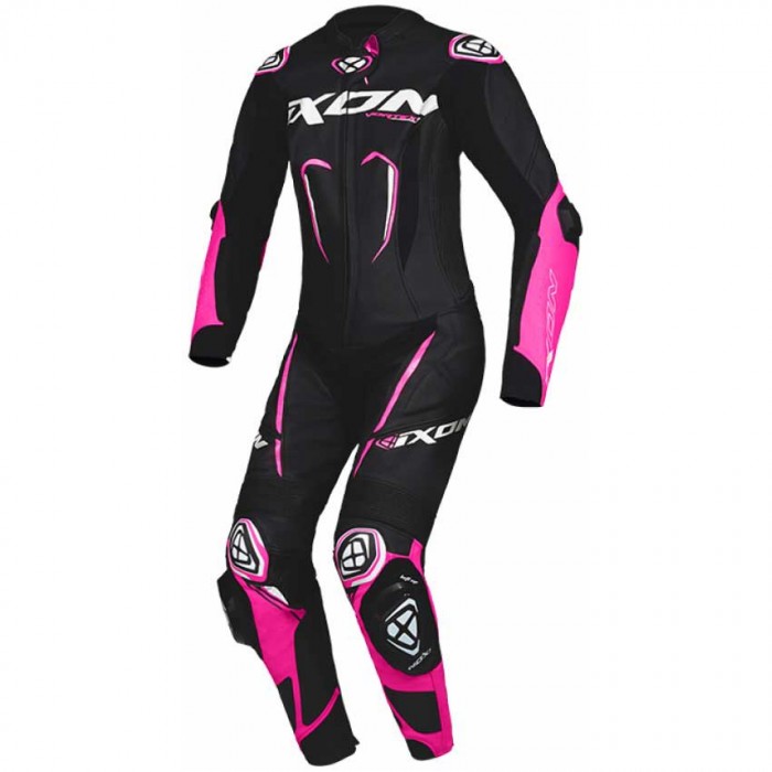 [해외]IXON Vortex 3 오토바이 가죽 수트 9139520644 Black / Pink / White