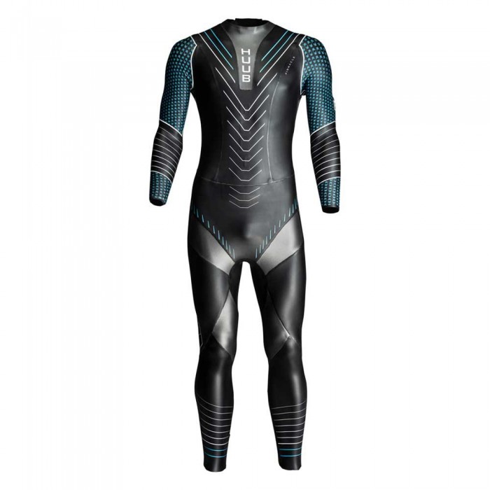 [해외]HUUB 긴팔 네오프렌 잠수복 Pinnacle NB 6139469944 Black / Blue / Silver