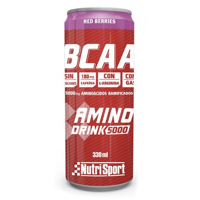 [해외]NUTRISPORT 유닛 레드 베리 캔 Aminodrink 5000 330ml 1 12137464598