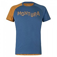 [해외]몬츄라 Karok 반팔 티셔츠 4139866327 Deep Blue / Caramel Delave