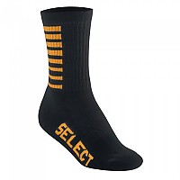 [해외]SELECT Basic Long Socks 3139651057 Black / Orange