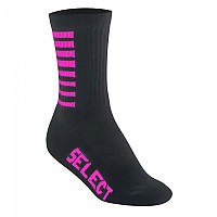 [해외]SELECT Basic Long Socks 3139651058 Black / Pink