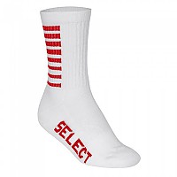 [해외]SELECT Basic Long Socks 3139651066 White / Red