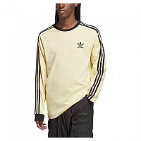 [해외]아디다스 ORIGINALS Adicolor Classics 3 Stripes Long Sleeve T-Shirt Almost Yellow