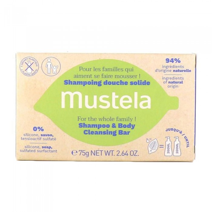 [해외]MUSTELA Baby Solid Shampoo 75g 139688865