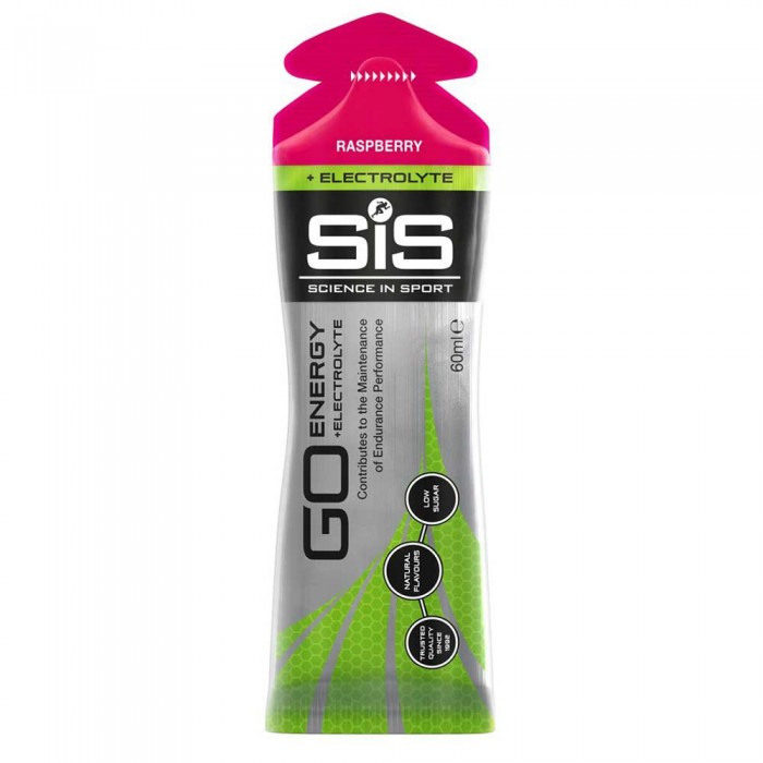 [해외]SIS 에너지 젤 Go Energy + Electrolyte Raspberry 60ml 6138476897 Grey