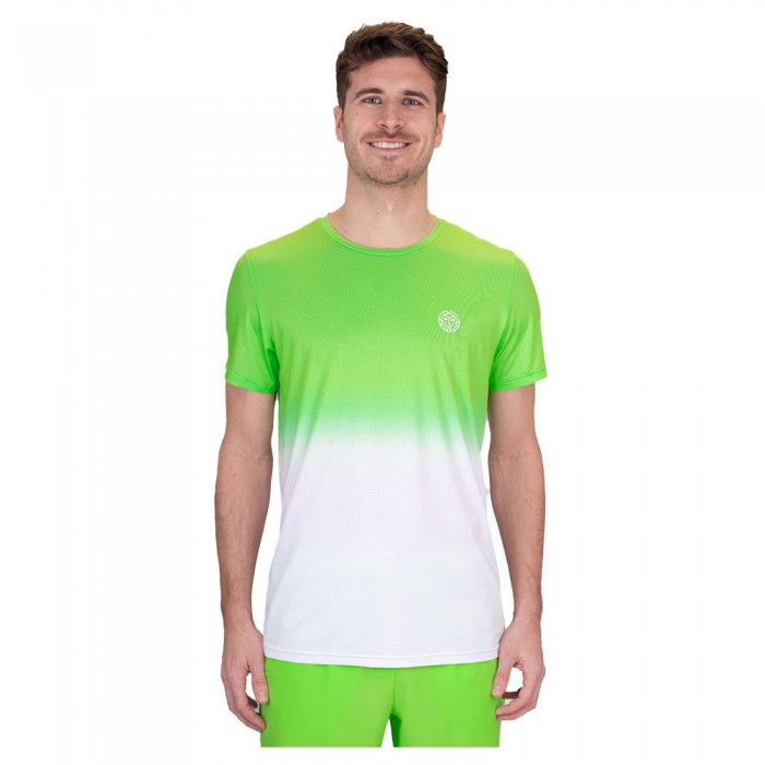 [해외]BIDI BADU Crew Gradiant 반팔 티셔츠 6139826207 Neon Green / White