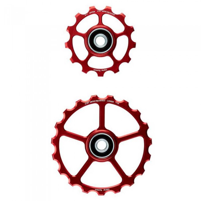 [해외]세라믹스피드 Shimano 10/11s Ultegra/Dura Ace 도르래 1138900332 Red