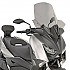 [해외]기비 D2138S Yamaha X-Max 125/300/400 앞유리 9138008155 Smoked